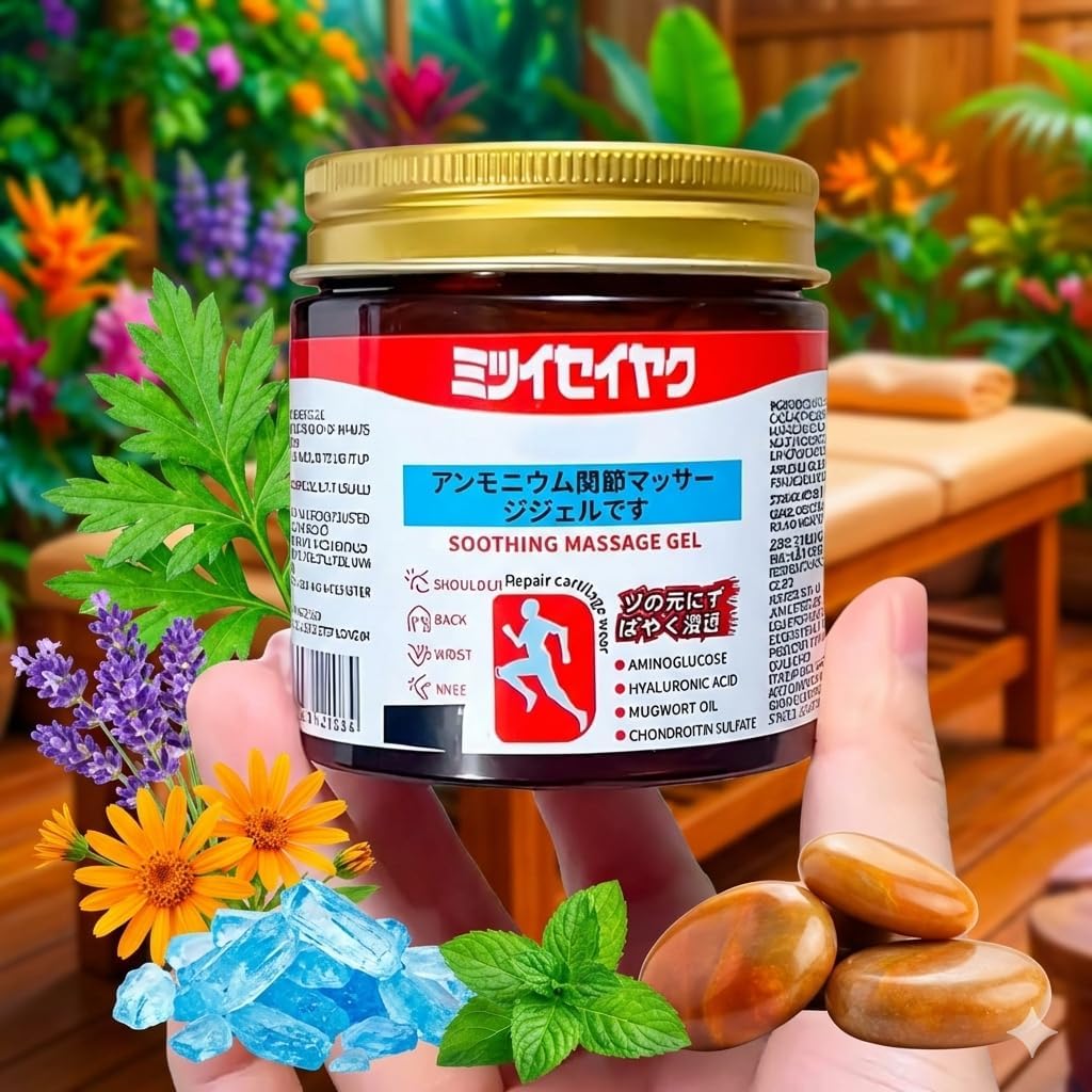 Japanese Soothing Massage Gel for Joint & Muscle Pain Relief (Pack of 2)